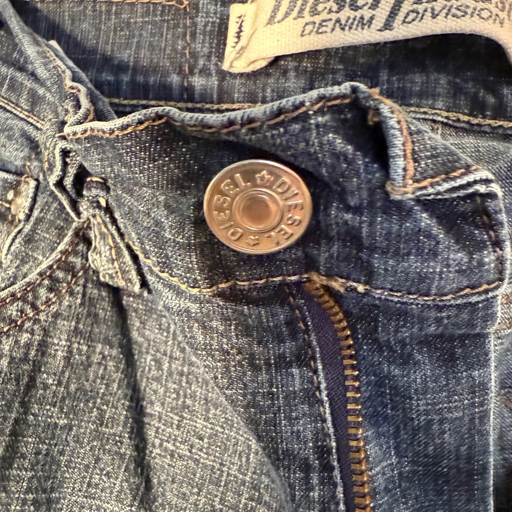 Vintage  2001 Diesel Industry Blue Bootcut Jeans Women's Size 29 Italy - Picture 11 of 15